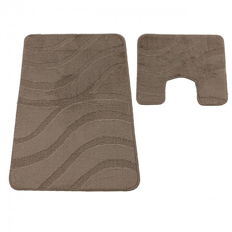 Komplet łazienkowy Montana z wycięciem Symphony Fungi Grey