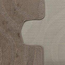 Komplet łazienkowy Montana z wycięciem Symphony Fungi Grey