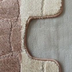 Komplet łazienkowy Montana z wycięciem Sariyer XL Beige