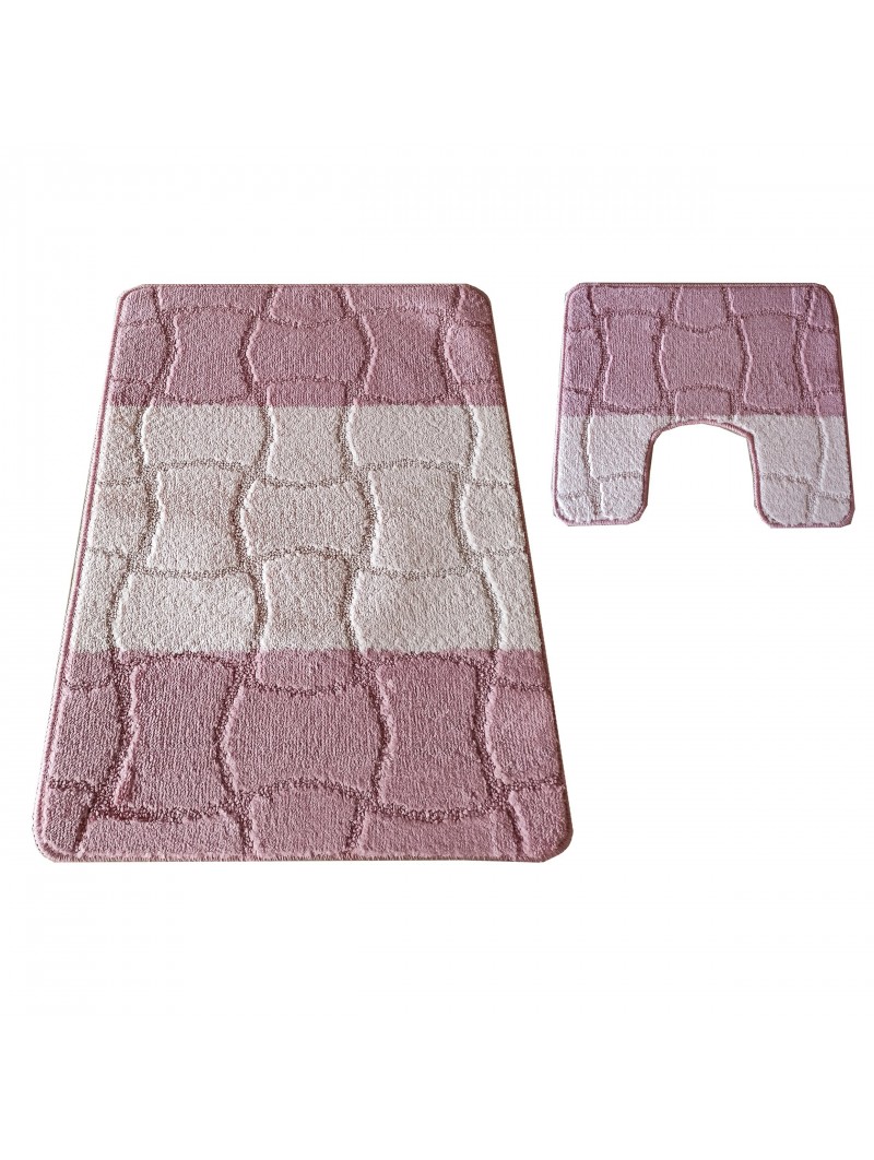 Komplet łazienkowy Montana z wycięciem Sariyer XL Dusty Rose