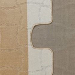 Komplet łazienkowy Montana z wycięciem Sariyer XL Light Beige