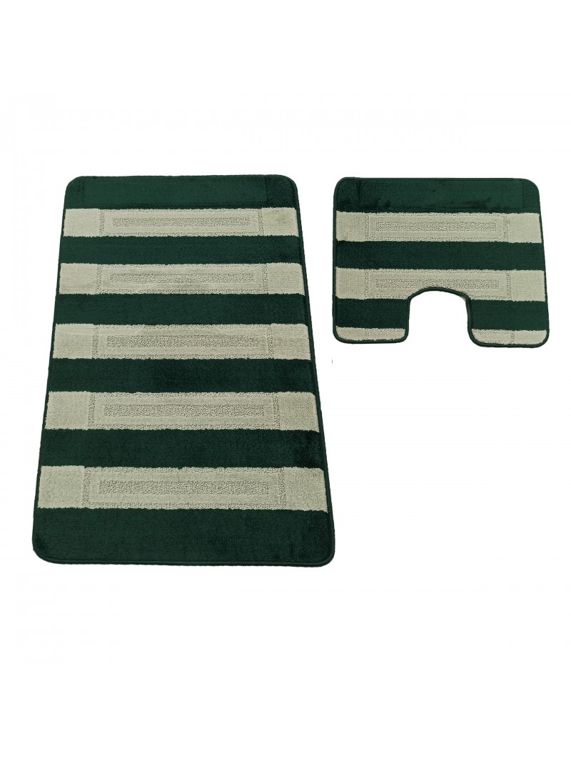 Komplet łazienkowy Montana z wycięciem Said XL Hunter Green