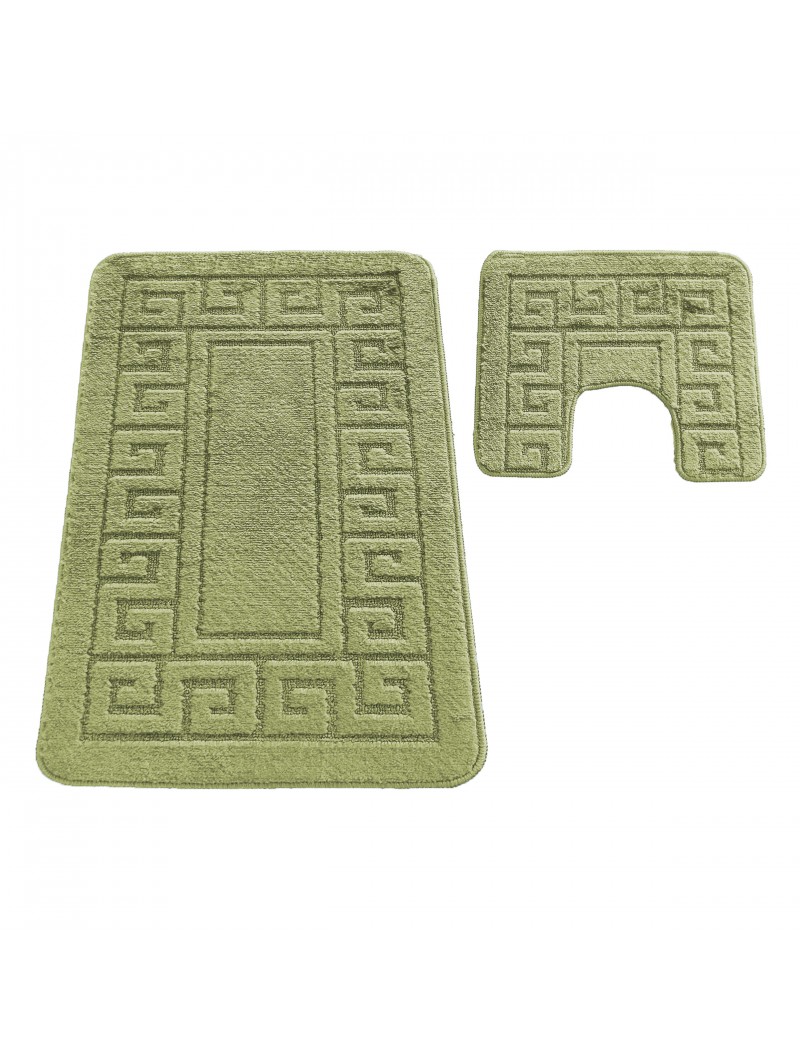 Komplet łazienkowy Montana z wycięciem Ethnic - GREEN